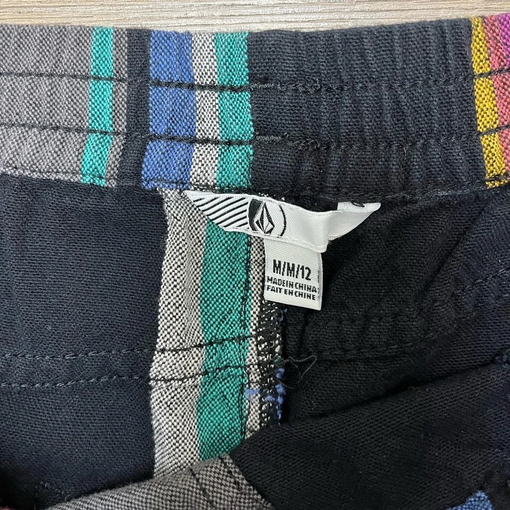 Volcom Multicolor Striped Line Up Shorts - Picture 6 of 7